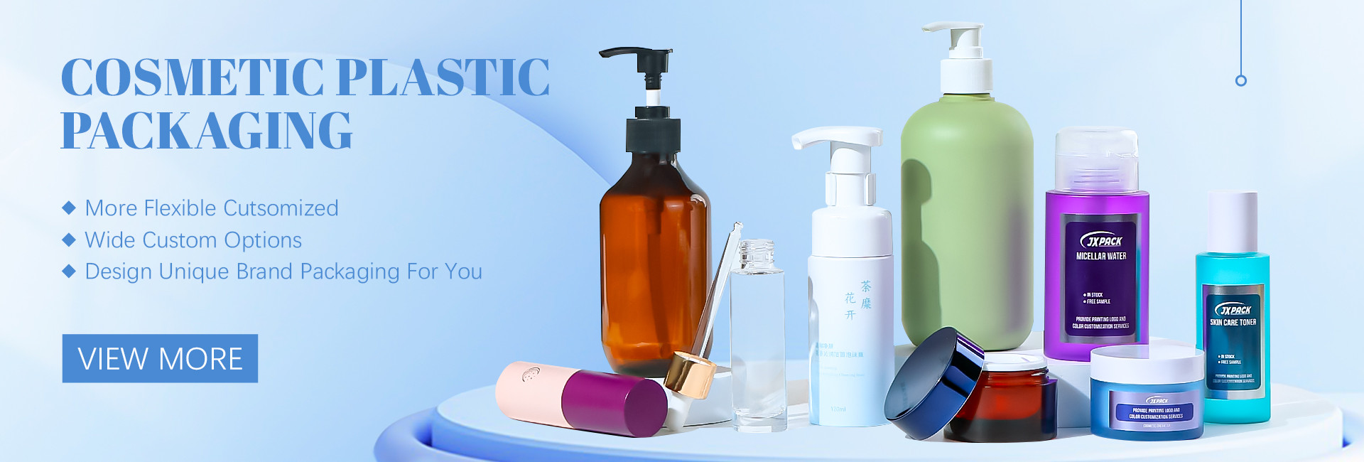 kwaliteit Cosmetische crèmepot fabriek