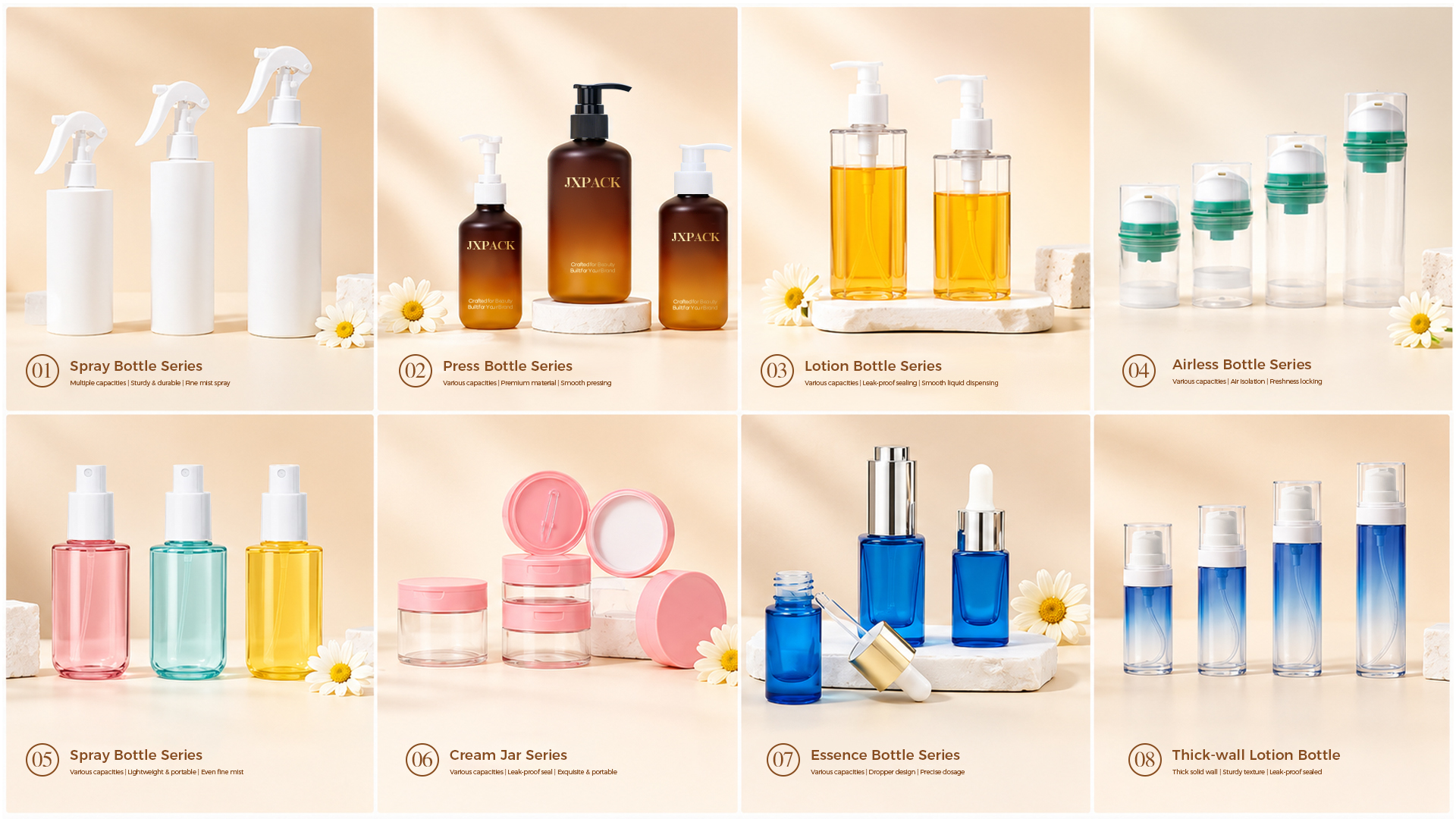 Kwaliteit Cosmetische crèmepot Fabriek