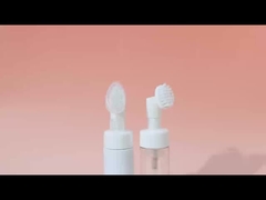 Teekleurige plastic schuimpompfles voor cosmetica - aanpasbaar