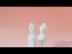 Lege cosmetische gezichtsreiniger 100ml, 150ml, 200ml transparante witte plastic mousse schuimpompfles