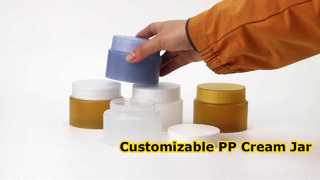 Lichtgewicht PP-zalfpotje - Aanpasbare plastic cosmetische pot met food-grade PP-materiaal voor Skincar