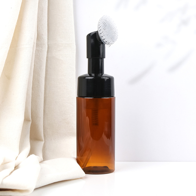 Teekleurige plastic schuimpompfles voor cosmetica - aanpasbaar