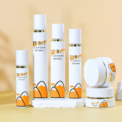 Leekproof milieuvriendelijke aanpasbare glazen cosmetische fles voor premium verpakkingen voor huidverzorging